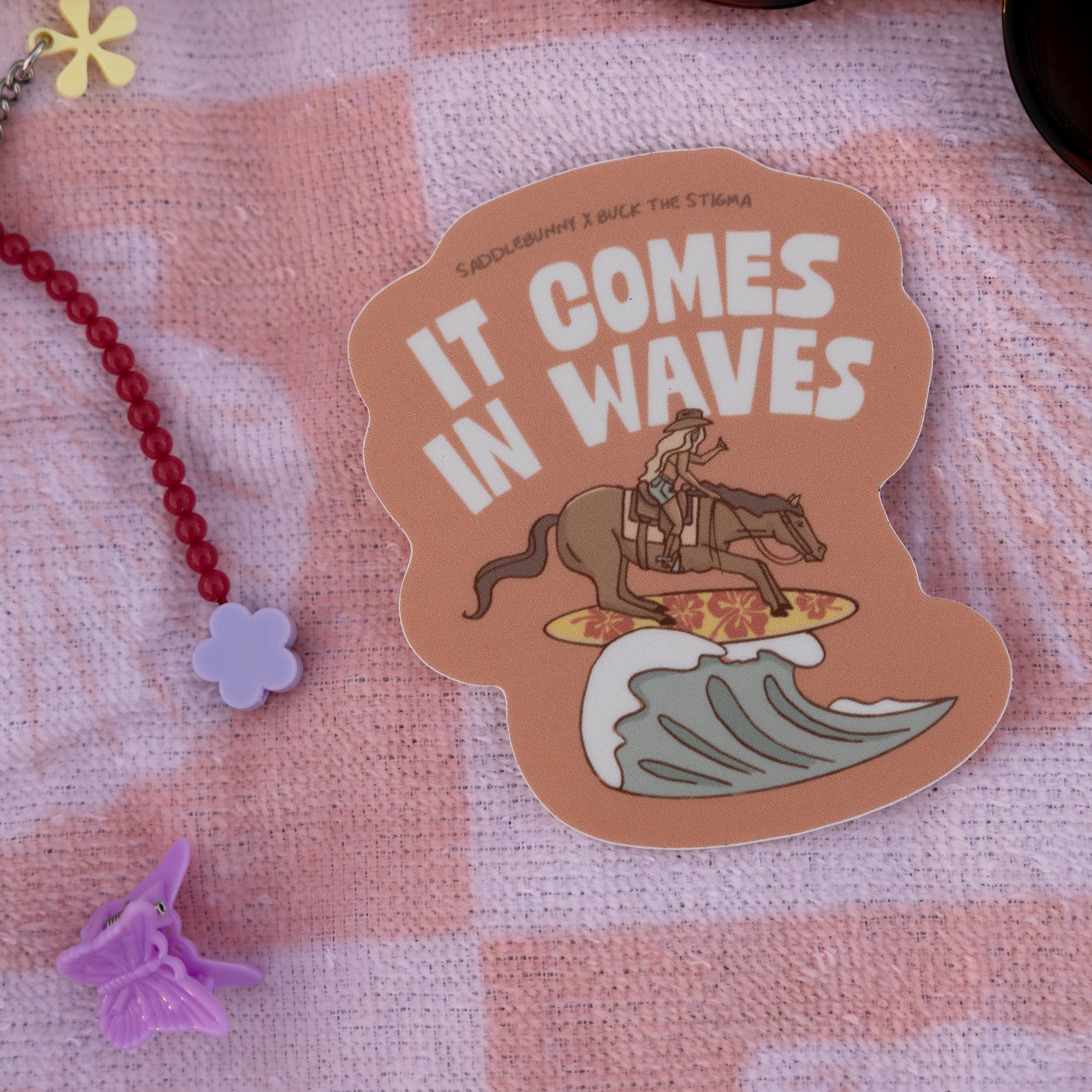 from the beaches of arizona full weatherproof vinyl sticker collection